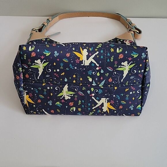 Dooney & Bourke Navy Blue Hobo Bag with Fairy Print - Picture 5 of 16